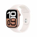 Apple Watch Series 10 GPS 42mm Viền Nhôm Dây Cao Su Size M/L - Hồng