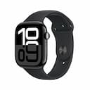 Apple Watch Series 10 GPS 42mm Viền Nhôm Dây Cao Su Size M/L - Đen