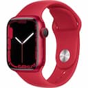 Apple Watch Series 7 (GPS) 41mm Viền Nhôm, Dây Cao Su Chính Hãng 99% - Red MKN23