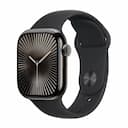 Apple Watch Series 10 LTE 46mm Viền Titan Dây Cao Su Size S/M - Titan Đen