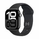 Apple Watch Series 10 LTE 46mm Viền Nhôm Dây Cao Su Size S/M - Đen