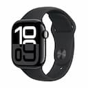 Apple Watch Series 10 LTE 42mm Viền Nhôm Dây Cao Su Size M/L - Đen