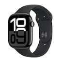 Apple Watch Series 10 GPS 46mm Viền Nhôm Dây Cao Su Size M/L - Đen