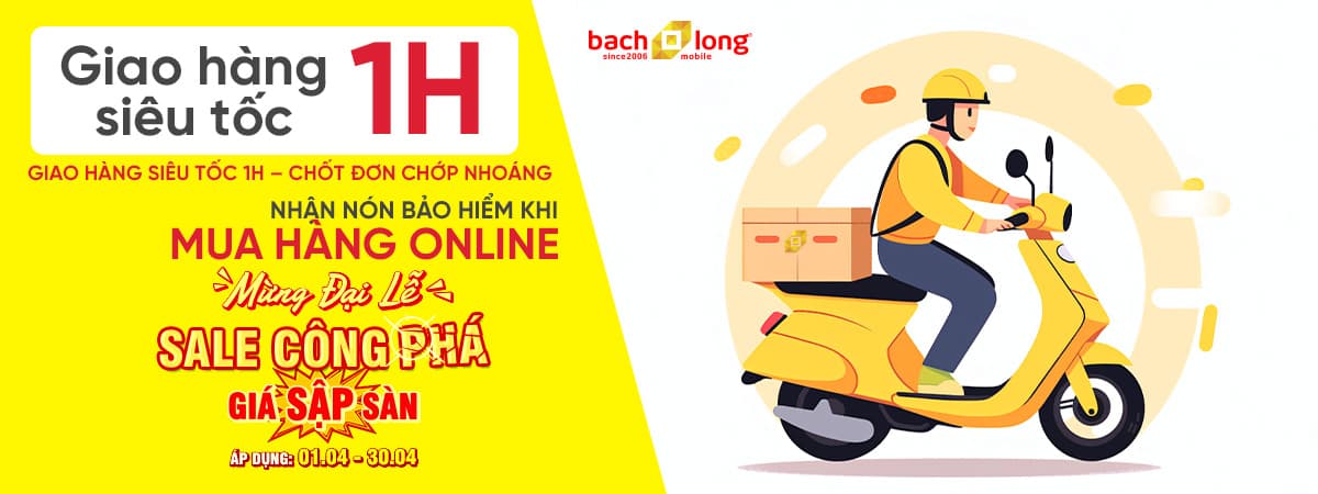 Giao hàng siêu tốc 1H - Chốt đơn chớp nhoáng