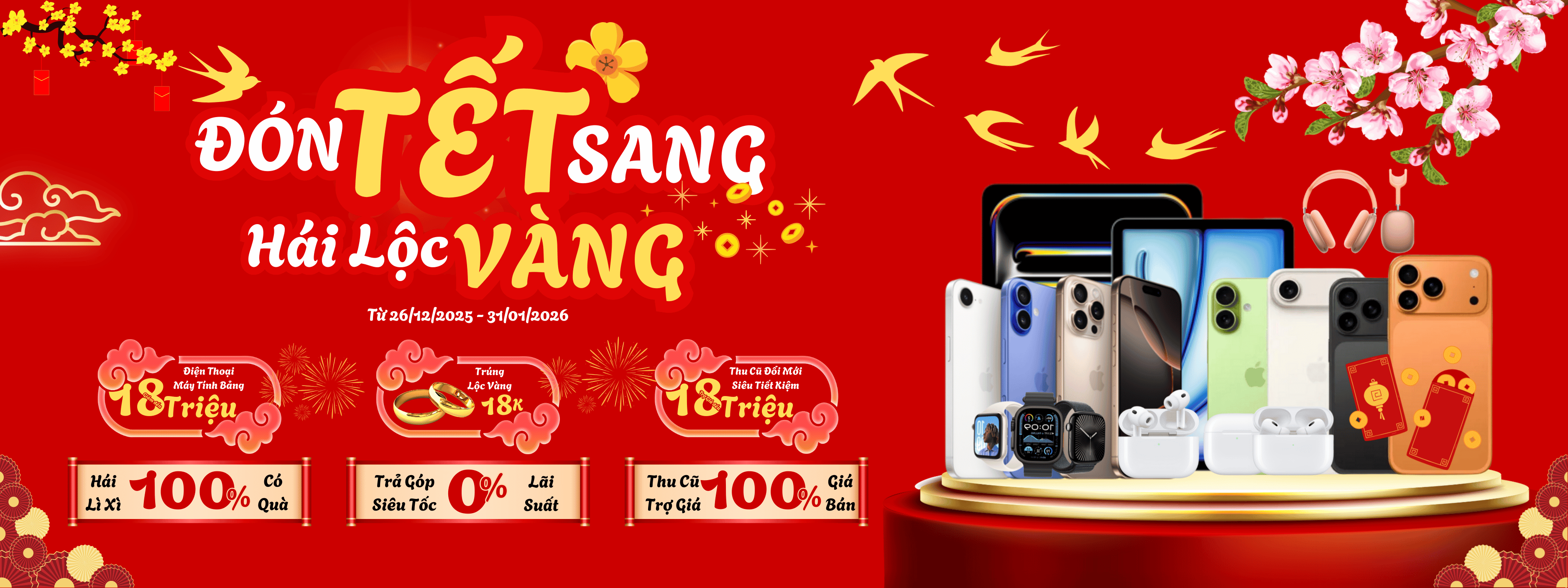 ĐÓN TẾT SANG - HÁI LỘC VÀNG
