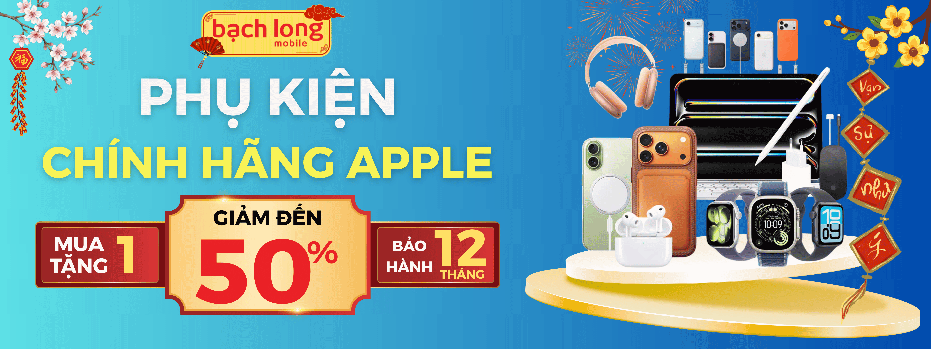 Phụ Kiện Chính hãng giảm đến 50%
