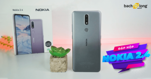 Đập hộp, trên tay Nokia 2.4 : Màn hình 6.5 inch, viên pin 4000mAh chạy Android One