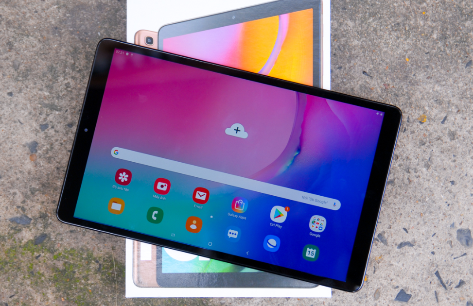 Samsung Galaxy Tab A 10.1 inch 2019 là một chiếc máy tính bảng tuyệt vời cho những người đam mê công nghệ. Với màn hình lớn 10.1 inch và độ phân giải cao, bạn sẽ có những trải nghiệm giải trí thú vị, từ xem phim, chơi game cho đến lướt web. Hãy xem hình ảnh này để tìm hiểu thêm về thiết bị đáng mơ ước này! 