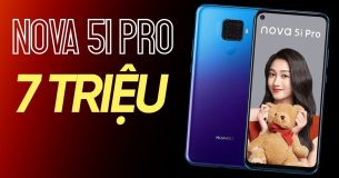 Nova 5i Pro ra mắt giá 7 triệu, 4 camera, Kirin 810, Alibaba sản xuất chip di độn