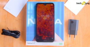 Đập hộp Nokia 2.2: Pin tháo rời ‘gọi mời’ kí ức, giá chưa tới 2 triệu