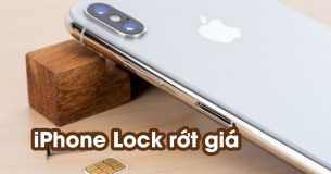 Choáng với mức rớt giá của iPhone Lock