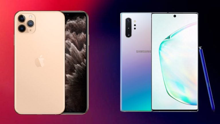 samsung galaxy note 10 plus iphone 11 pro max