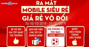 Ra mắt Mobile SIÊU RẺ – GIÁ RẺ VÔ ĐỐI