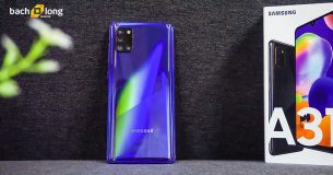 Mở hộp Galaxy A31 pin 5.000 mAh cực “khủng”, 4 camera sau, giá chưa tới 6 triệu