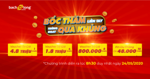 Ưu đãi hoành tráng ngày khai trương: Bốc thăm liền tay – Trúng ngay quà khủng