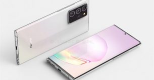 Galaxy Note 20+ lộ ảnh render sắc nét, camera khá hầm hố, màn hình cong nhẹ