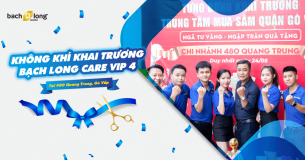 Không khí náo nhiệt tại buổi khai trương Bạch Long Care VIP 4 – 480 Quang Trung, Q. Gò Vấp