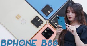 Mở hộp Bphone B86 chính hãng màu xanh ngọc bích giá 9 triệu