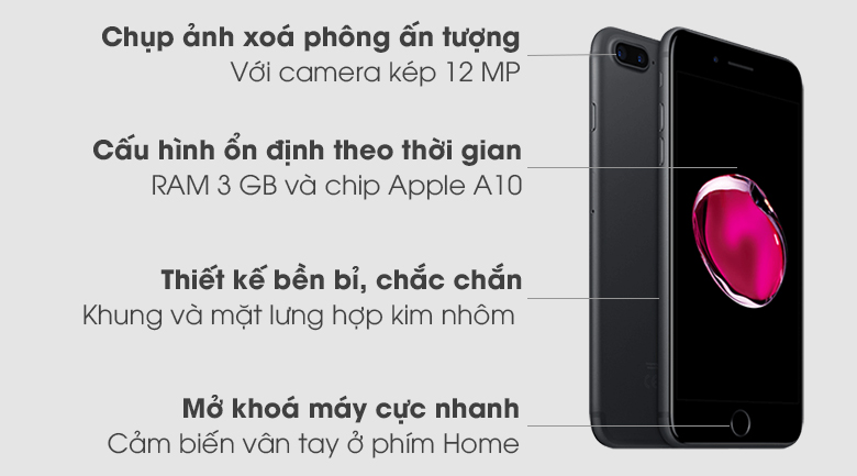 Iphone 7 Plus 32Gb Cũ 99% Quốc Tế, Giá Rẻ - Bạch Long Mobile
