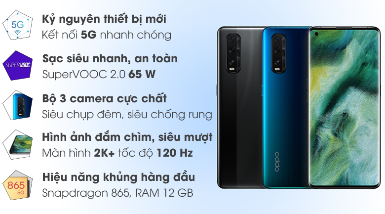 Oppo Find X2 Pro Chính Hãng, Giá Rẻ | Bachlongmobile.com