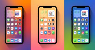 Chia sẻ mọi người bộ hình nền Gradient iOS 14 của ba nhà thiết kế nổi tiếng