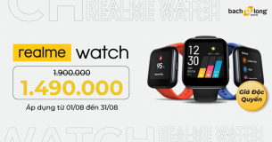 Smartwatch nổi bật : Realme Watch giá tốt nhất thị trường tại Bạch Long Mobile