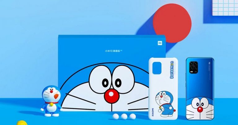 Xiaomi Mi 10 Youth phiÃªn báº£n Doraemon ra máº¯t: Snapdragon 765G, RAM 8GB