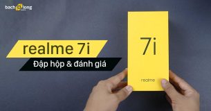 Đập hộp realme 7i : Màn hình 6.5 inch, Snapdragon 662 cùng 4 camera 64MP giá siêu rẻ