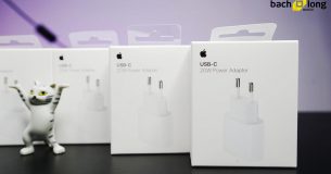 Đập hộp, trên tay củ sạc iPhone Apple 20W mới