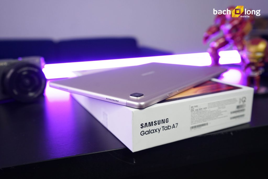 Đập hộp, trên tay Samsung Galaxy Tab A7 (2020): Thiết kế tiệm cận cao cấp, cấu hình ổn và viên pin dung lượng cao