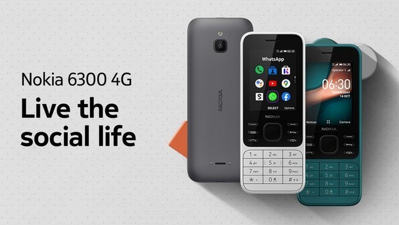 Nokia 6300 4G và Nokia 8000 4G ra mắt: Snapdragon 210, chạy hệ điều hành KaiOS có giá từ 1,3 triệu đồng