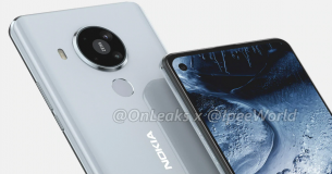 Lộ diện hình ảnh so sánh thiết kế mặt trước của Nokia 7.3 5G và Nokia 5.4