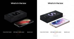 Lộ diện hộp đựng Galaxy S21 mỏng như iPhone 12 và Xiaomi Mi 11