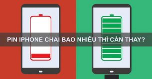 Nên thay pin iPhone khi bị chai bao nhiêu phần trăm?