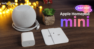 Đập hộp, trên tay loa thông minh Apple HomePod Mini : Thiết kế lạ mắt, đa tính năng, giá siêu rẻ