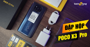 Đập hộp Poco X3 Pro : Snapdragon 860, màn hình 120Hz, thiết kế đẹp, pin 5160mAh kèm sạc nhanh có giá dưới 7 triệu