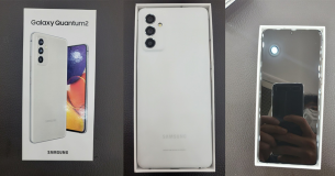 Ảnh thực tế Samsung Galaxy Quantum2 lộ diện, xác nhận chi tiết thiết kế