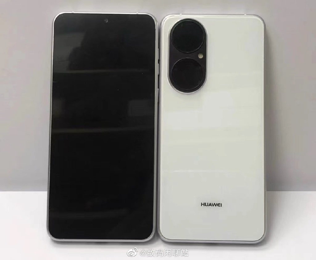 Huawei P50 lộ ảnh thực tế: camera selfie đục lỗ + camera sau vòng tròn kép