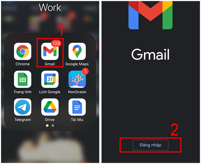 đăng nhập gmail