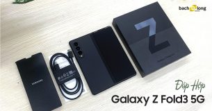 Mở hộp trên tay Galaxy Z Fold3 5G chính hãng: Xứng đáng siêu phẩm, camera ẩn cực xịn