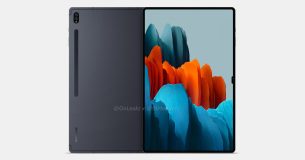 Galaxy Tab S8 Ultra lộ diện mang màn hình có notch ‘tai thỏ’