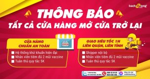 [THÔNG BÁO] Toàn bộ cửa hàng và hệ thống sửa chữa chính thức hoạt động trở lại