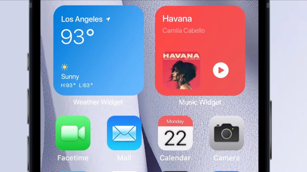 Concept IOS 16 Với Màn Hình Always On Display Và Widget Mới