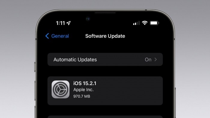 iOS 15.2.1