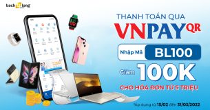 Giảm 100K khi mua hàng và thanh toán qua VNPAY tại Bạch Long Mobile, xem ngay để không bỏ lỡ nhé!