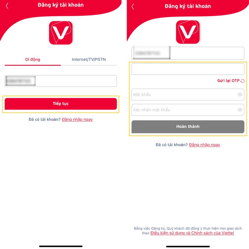 Cách nhận Data của Viettel miễn phí bằng cách tạo tài khoản ứng dụng My Viettel
