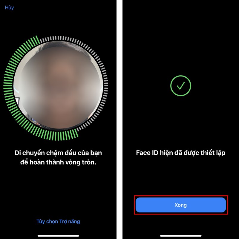 Cách mở khóa Face ID khi đeo khẩu trang