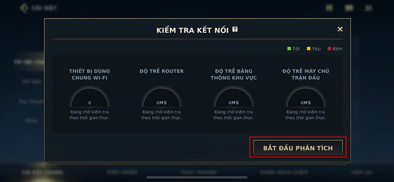 Mẹo giảm lag - Kiểm tra kết nối mạng trước khi “chiến game”