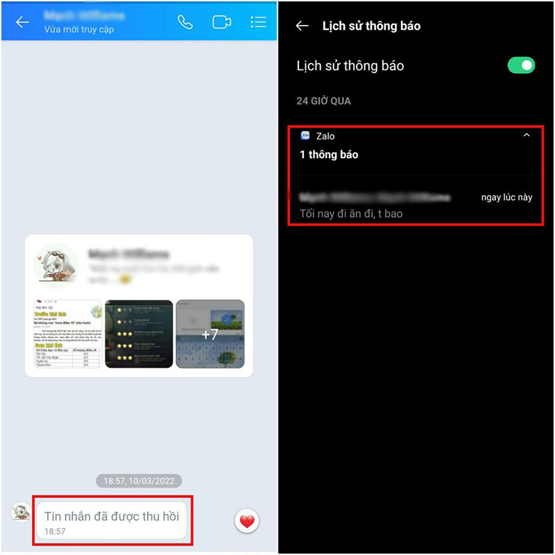 Cách xem tin nhắn đã thu hồi Zalo trên điện thoại Oppo