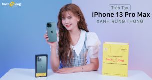 Trên tay iPhone 13 Pro Max Xanh Rừng Thông: Phiên bản màu êm đềm núi rừng